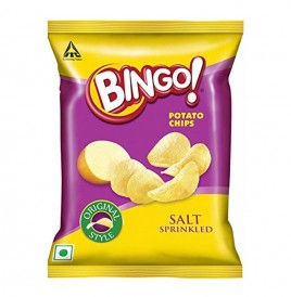 Bingo Potato Chips Salt Sprinkled  Pack  60 grams